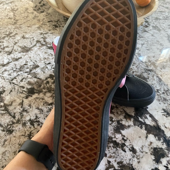 VansSk8-Hi Pro BMX Black & pink Shoes - Picture 1 of 4